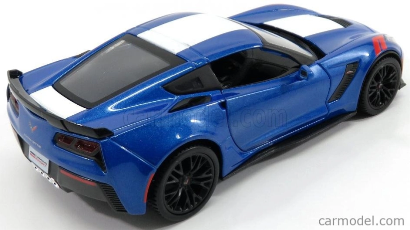 Maisto Chevrolet Corvette Grand Sport 2017 1:24 modro-biela met