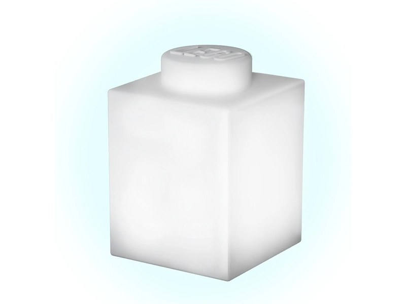 LEGO nočná lampička – Silikónová kocka modrá