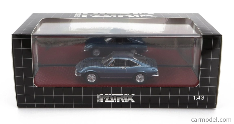 Modely v mierke Matrix Fiat Dino Pininfarina Berlinetta Speciale Prototype 1965 Ferrari Motor 1:43 Blue Met