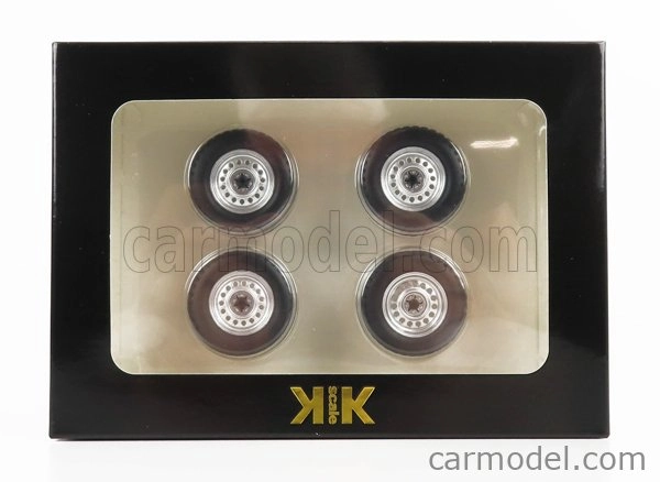 Sada príslušenstva 4x disky kolies a ráfiky pre T3 Minibus Syncro 1987 1:18 Silver