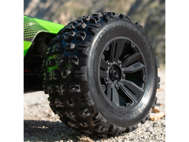 RC auto Arrma Kraton 6S V6 BLX 1:8 4WD RTR, modrá/růžová