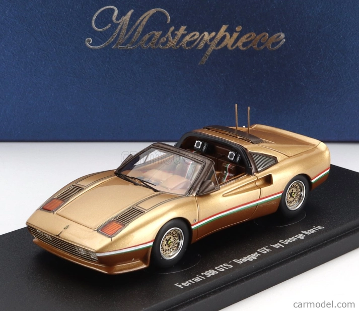 Autocult Ferrari 308 Gts Spider 1978 - Personal Car George Barris 1:43 Zlato Met Měď Met