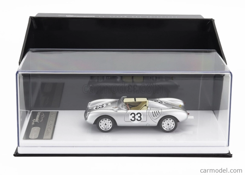 Tecnomodel Porsche 550a Team Porsche Kg N 33 24h Le Mans 1957 H.hermann - R.von Frankenberg 1:43 Strieborná