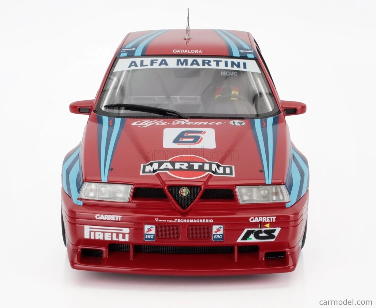 Mitica-r Alfa romeo Alfa Romeo 155 Gta S1 Superturismo Martini N 6 6th Monza 1992 Luca Cadalora 1:18 Red