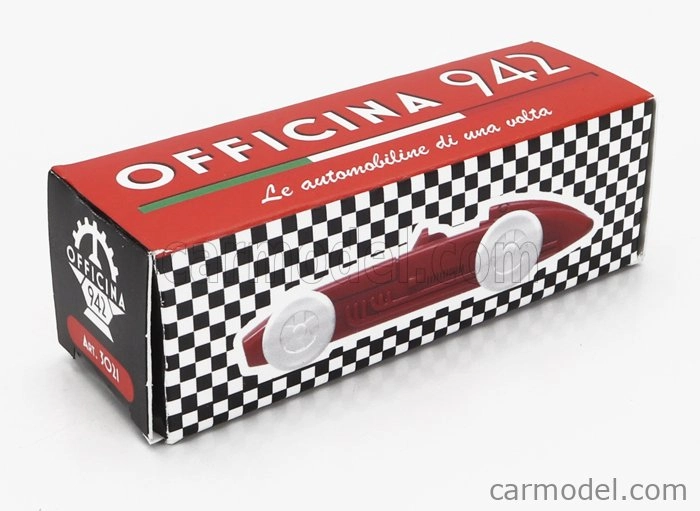 Officina-942 Ferrari Experimental Special Team Bardahl Racing N 0 1956 1:76 Červená