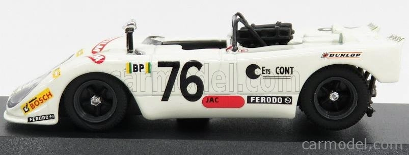 Najlepší model Porsche 908/2 Flunder N 76 24h Le Mans 1972 Lagniez - Touroul 1:43 White