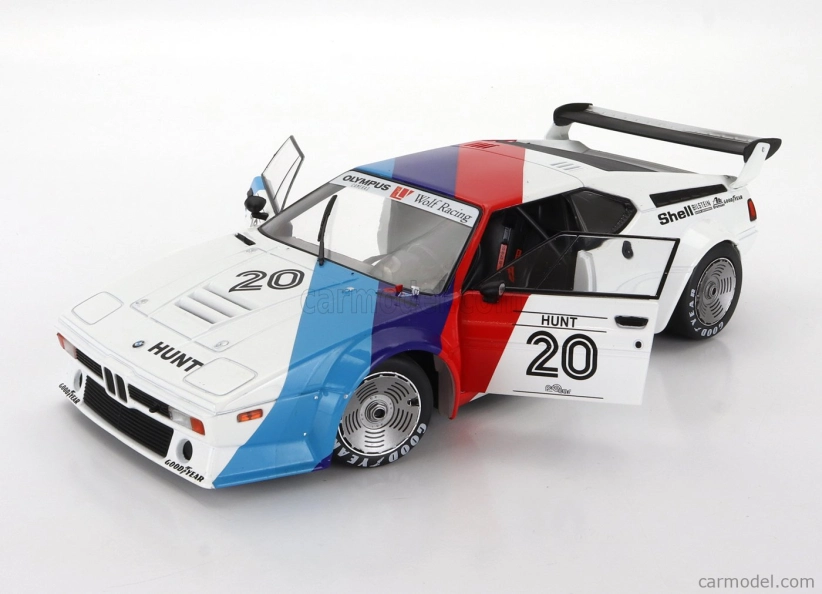 Werk83 BMW M1 M88 3.5l Team Bmw Motorsport N 20 Procar Series 1979 James Hunt 1:18 Bílá Modrá Červená