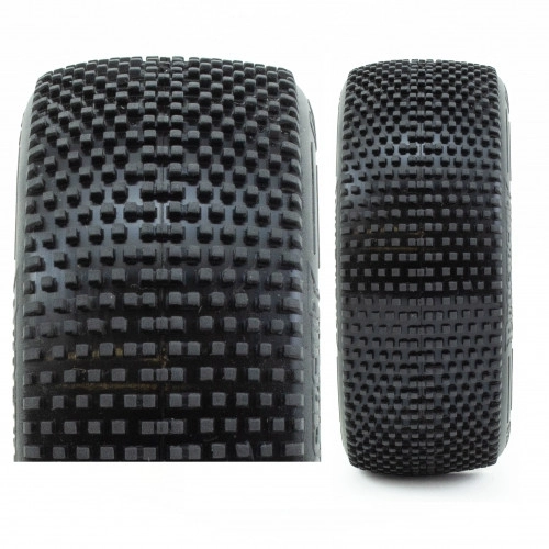 CLAYMORE V2 BUGGY C3 (MEDIUM) lepivé pneumatiky, žlté disky (2 ks)