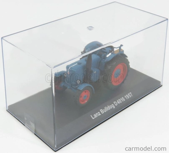 Edicola Lanz Bulldog D4016 Tractor 1957 - Con Vetrina - S vitrínou 1:43 Modrá červená