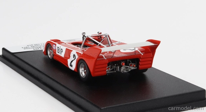 Trofeu Lola T292 N 2 Rally Vila Do Conde 1973 Santos Mendoza 1:43 Červená biela