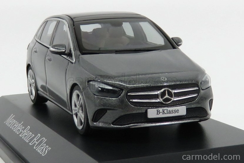 Herpa Mercedes benz B-class (w247) 2018 1:43 Mountain Grey Met