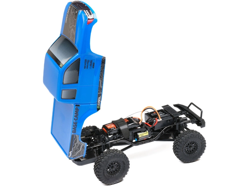 RC auto Axial SCX24 Base Camp 1:24 4WD RTR, růžová