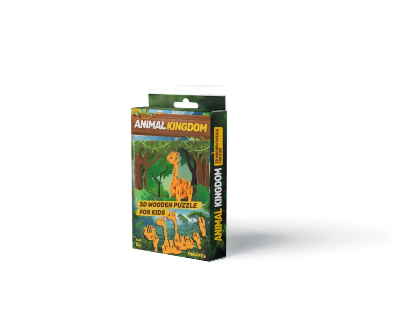 EscapeWelt 3D drevené puzzle Žirafa