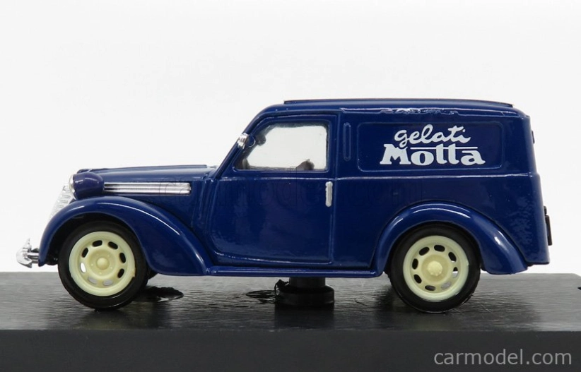 Brumm Fiat 1100 E Van Gelati Motta 1950 1:43 Blue