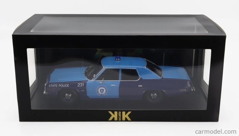 Dodge Monaco Massachusetts State Police 1974 v mierke 1:18 2 Tones Blue