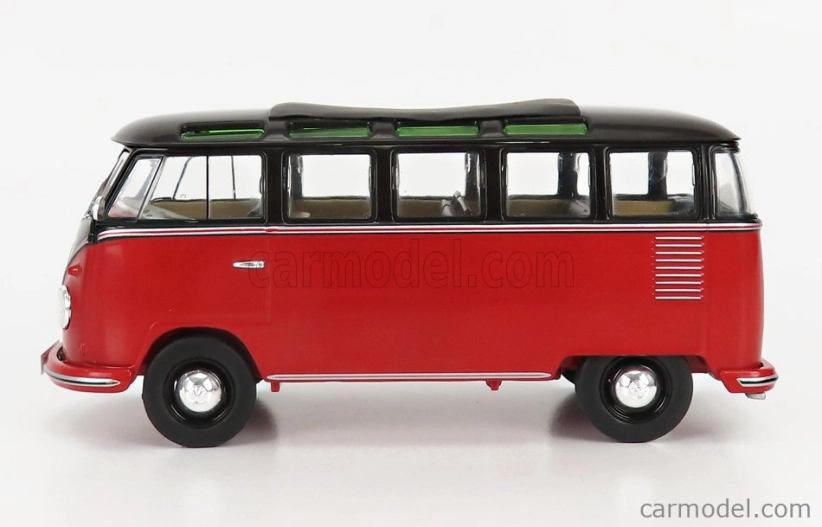 Schuco Volkswagen T1b Samba Minibus 1962 1:32 Červená Černá