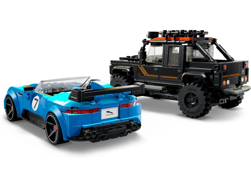 LEGO Speed Champions - Jaguar Project 7 a Land Rover Defender