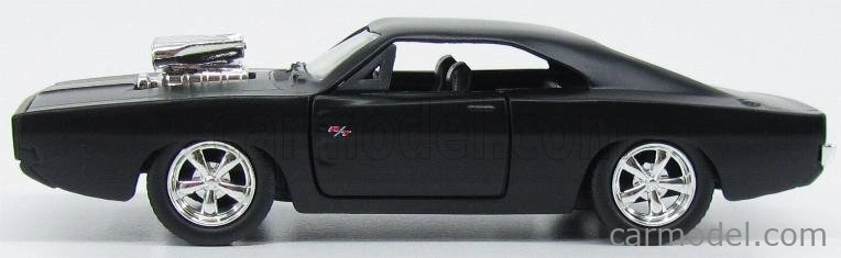 Jada Dodge Dom's Dodge Charger R/t 1970 - Fast & Furious 7 1:32 Matt Black