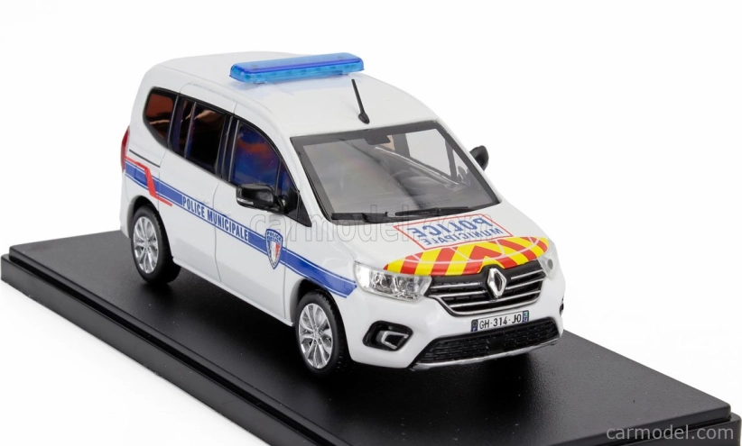 Eligor Renault Kangoo Police Municipale 2023 1:43 Bílá Modrá
