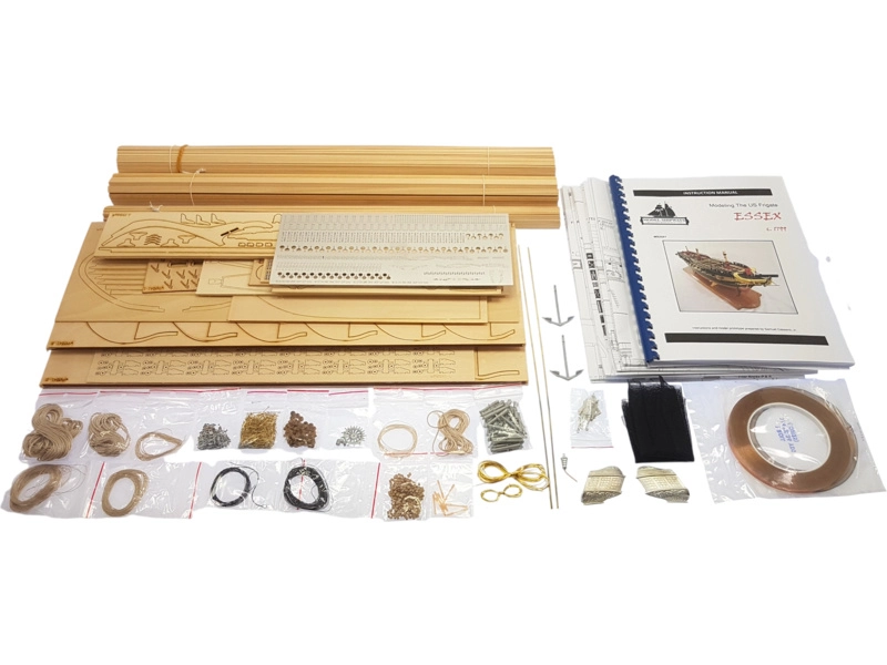 Model Shipways USS Essex 1799 1:76 kit