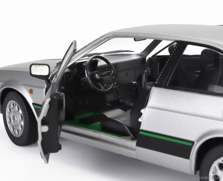 Mitica-diecast Alfa romeo Alfa Romeo Sprint 1.5 Quadrifoglio Verde 1983 1:18 Grigio Nisida Met Grey
