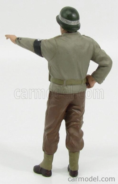 American diorama Figures Soldato Poliziotto Militare - Miltary Police Soldier Ii 1:18 Zelená Hnědá