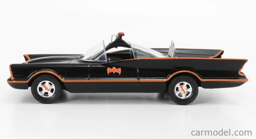 Jada Batman Batmobile 1966 - Classic Tv Series With Batman Figure 1:32 Černá Červená