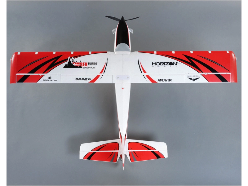 RC letadlo E-flite Turbo Timber Evolution 1.5m BNF Basic, plováky