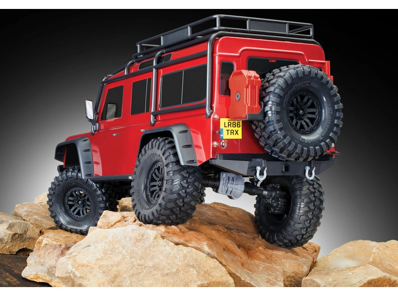 RC auto Traxxas TRX-4 Land Rover Defender 1:10 TQi RTR, písková