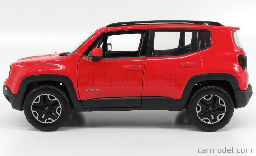 Maisto Jeep Renegade 2017 1:24 červená čierna
