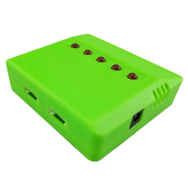 Nabíjačka USB 5x slot pre Li-Pol batérie 3.7V