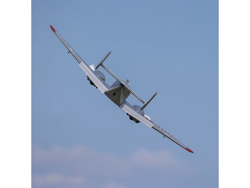 RC letadlo E-flite Beechcraft D18 1.5m BNF Basic