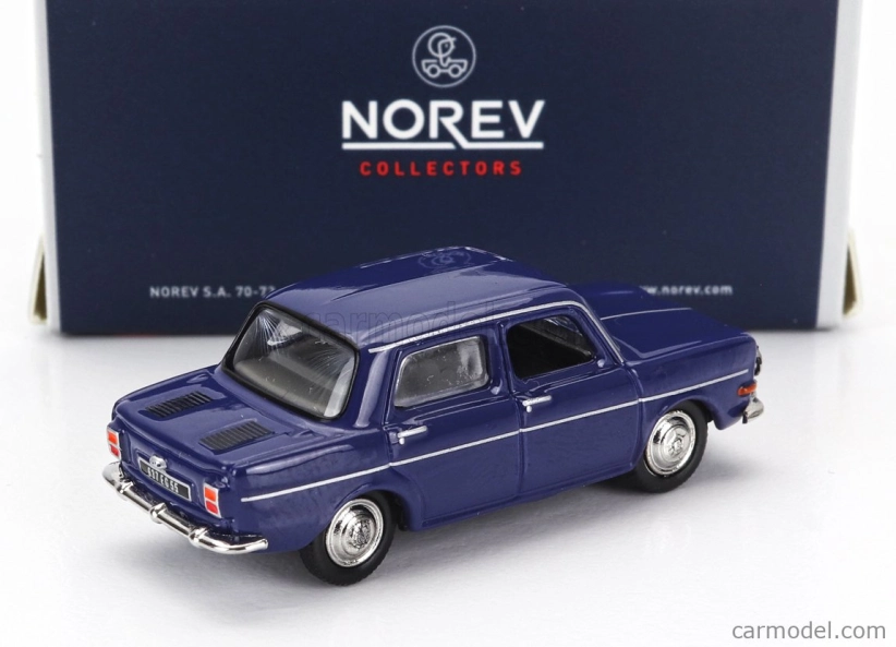 Norev Simca 1000 Gls 1968 1:87 Modrá