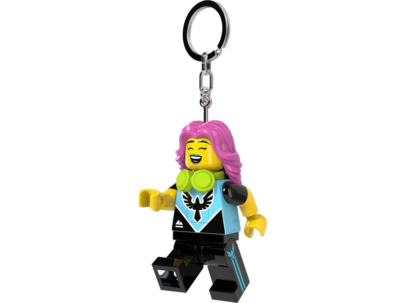 LEGO svietiaca kľúčenka – Hráčka videohier