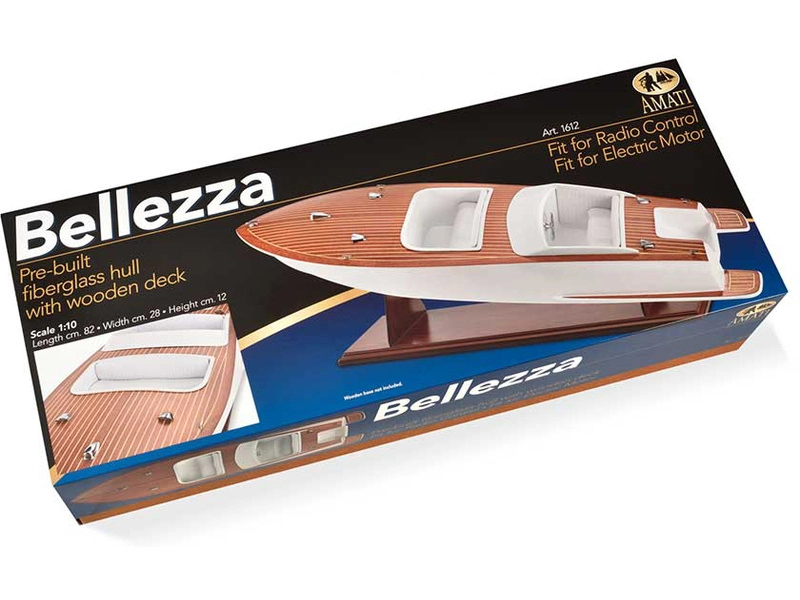 AMATI Bellezza športový čln 1:8 kit