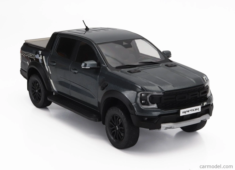 Mcg Ford usa Ranger Raptor Pick-up Double Cabine 2023 1:18 Tmavě Šedá
