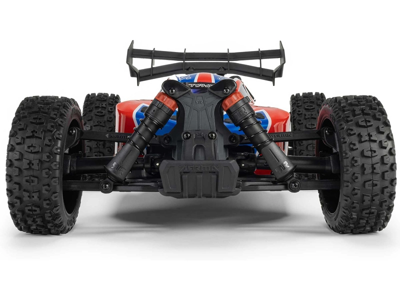RC auto Arrma Typhon Mega 665 1:8 4WD RTR, červená