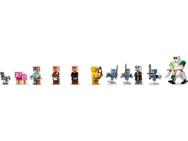 LEGO Minecraft - Útok Mága na vesnici