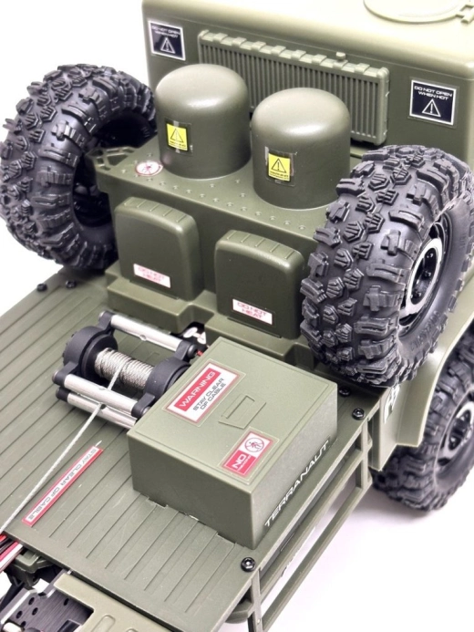 Mini Crawler Hobby Plus / Absima CR-18P 8x8 Terranaut 1:18 RTR - zelený