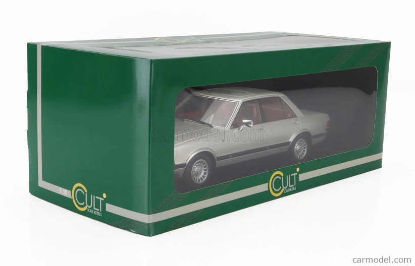 Modely Ford england Granada 2.8 Ghia Saloon 1978 1:18 Strieborná