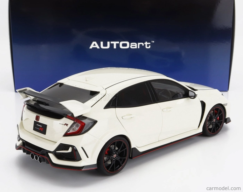 Autoart Honda Civic Type R (fk8) 2021 1:18 Biela