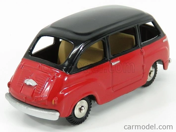 Edicola Fiat 600 Multipla I Series 1956 1:48 Červená Černá