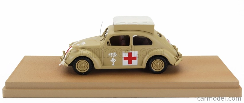 Rio-models Volkswagen Beetle Kafer Maggiolino Ambulance Africa Korps 1941 1:43 Vojenský Písek