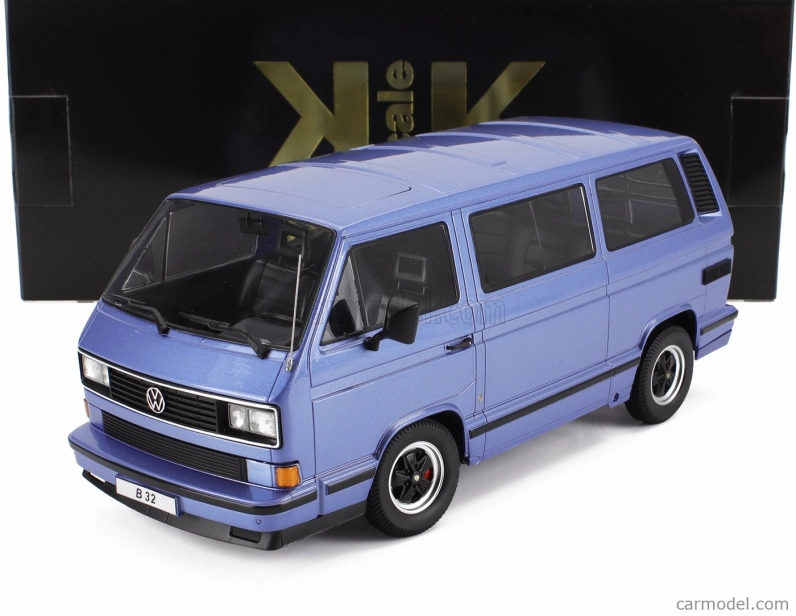 Volkswagen T3 Porsche B32 Minibus 1984 1:18 Svetlomodrá
