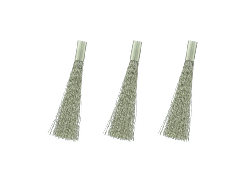 Modelcraft oceľový štetec na brúsnu ceruzku 4mm (3ks)