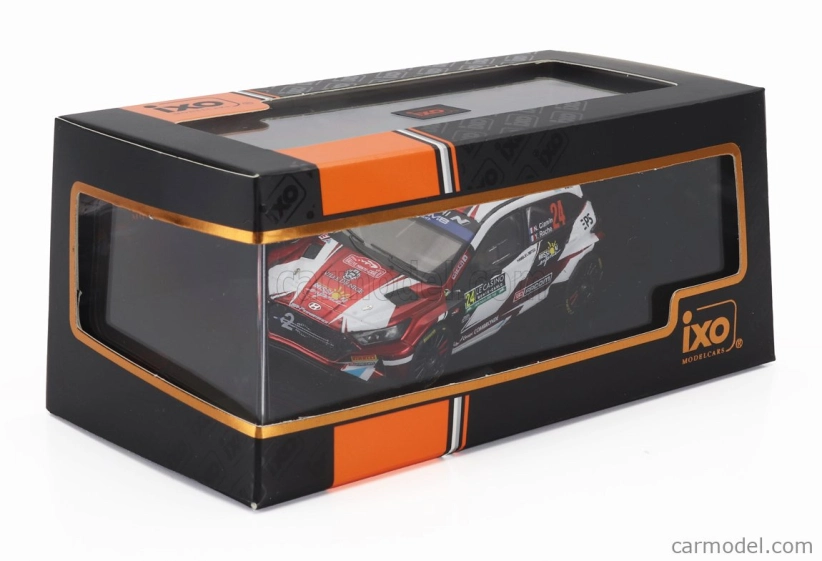 Ixo-models Hyundai I20 N Rally2 N 24 Rally Montecarlo 2024 Nicolas Ciamin - Yannick Roche 1:43 Červená čierna biela