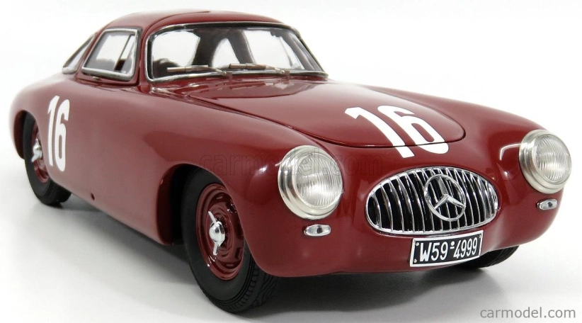 Cmc Mercedes benz 300sl (w154) Team Daimler-benz Ag N 16 Bern Gp 1952 R.caracciola 1:18 Red