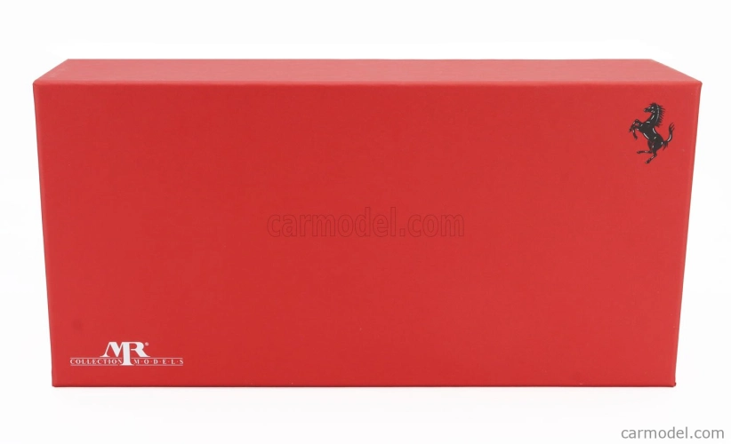 Mr-models Ferrari Sf90 Xx Stradale Spider 2024 - Con Vetrina - With Showcase 1:18 Rosso Le Mans - Matná Červená Modrá Černá
