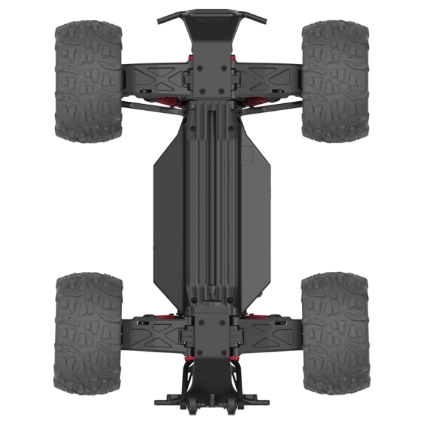 RC auto MTX elektro Offroad Truggy, ružovo-fialovo-modrá