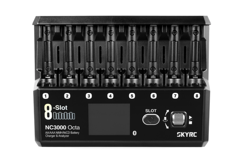 SKY RC NC3000 Octa nabíječ 8x AA/AAA čl. NiMH/NiCd